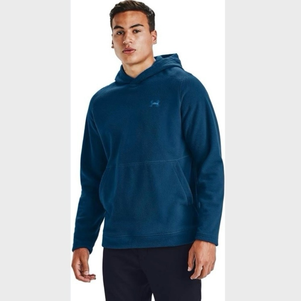 Under‎ Armour Men's Offgrid Fleece Hoodie Sweatshirt Size 3XL Graphite Blue NWT